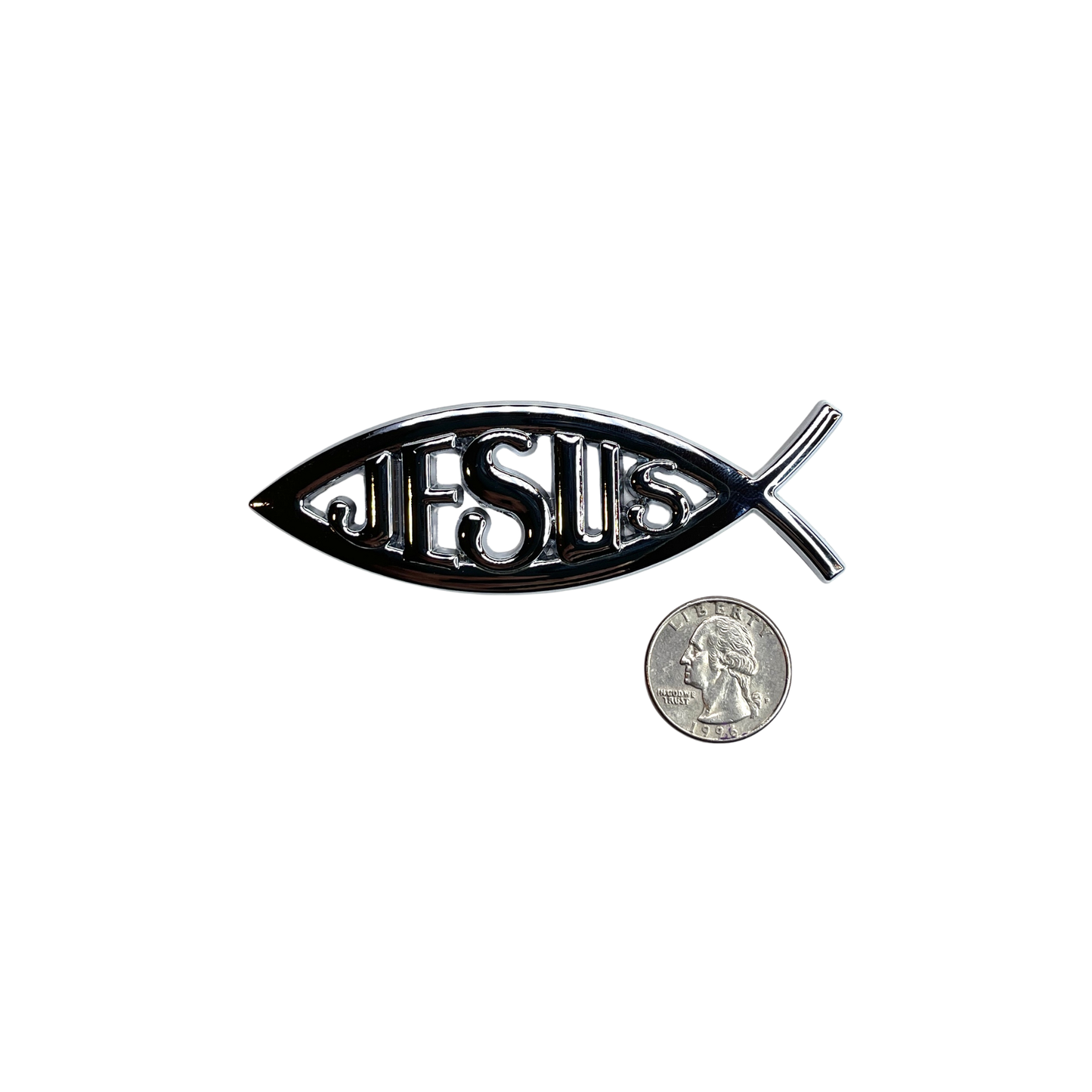 Jesus Fish Auto Emblam